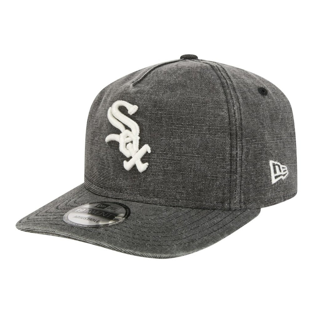 Chicago White Sox Denim Classic 19TWENTY Adjustable Hat - Black | New Era