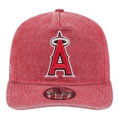 Los Angeles Angels Denim Classic 19TWENTY Adjustable Hat - Red | New Era