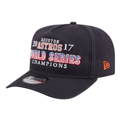 Houston Astros 2017 World Series Champions Historic 9FIFTY A-Frame Snapback Hat - Navy | New Era