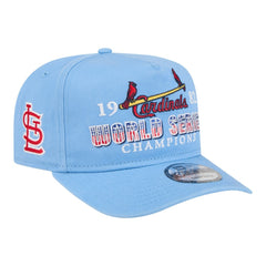 St. Louis Cardinals 1982 World Series Champions Historic 9FIFTY A-Frame Snapback Hat - Light Blue | New Era