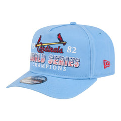 St. Louis Cardinals 1982 World Series Champions Historic 9FIFTY A-Frame Snapback Hat - Light Blue | New Era