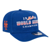 New York Mets 1986 World Series Champions Throwback 9FIFTY A-Frame Snapback Hat - Royal | New Era