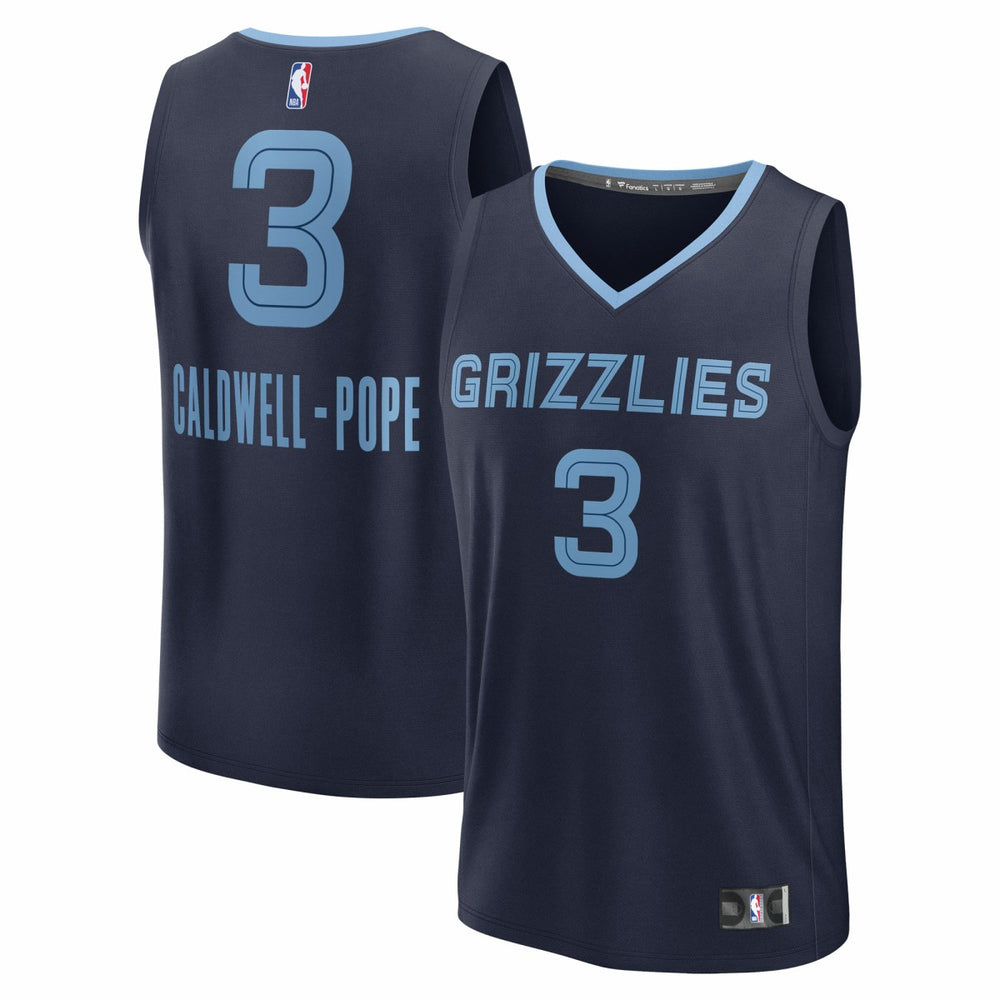 Kentavious Caldwell-Pope Memphis Grizzlies Fast Break Replica Player Jersey - Icon Edition - Navy | Fanatics discount