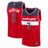 CJ McCollum Washington Wizards Fast Break Replica Player Jersey - Icon Edition - Red | Fanatics online