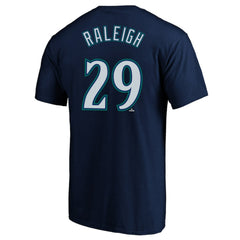 Cal Raleigh Seattle Mariners Big & Tall Name & Number T-Shirt - Navy