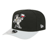 San Antonio Spurs Injection Cartoon Logo A-Frame 9FIFTY Adjustable Hat - Black | New Era shop