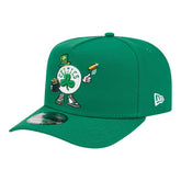 Boston Celtics Injection Cartoon Logo A-Frame 9FIFTY Adjustable Hat - Kelly Green | New Era discount