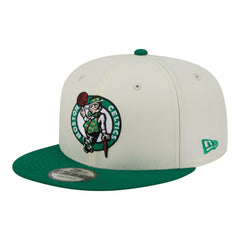 Boston Celtics Injection Localized 9FIFTY Snapback Hat - White | New Era sale