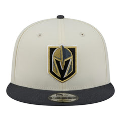Vegas Golden Knights New Era Injection Localized Two-Tone 9FIFTY Snapback Hat White/Charcoal