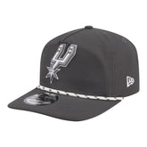 San Antonio Spurs Tonal Rope 19TWENTY Adjustable Hat - Graphite | New Era for sale