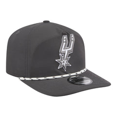 San Antonio Spurs Tonal Rope 19TWENTY Adjustable Hat - Graphite | New Era for sale