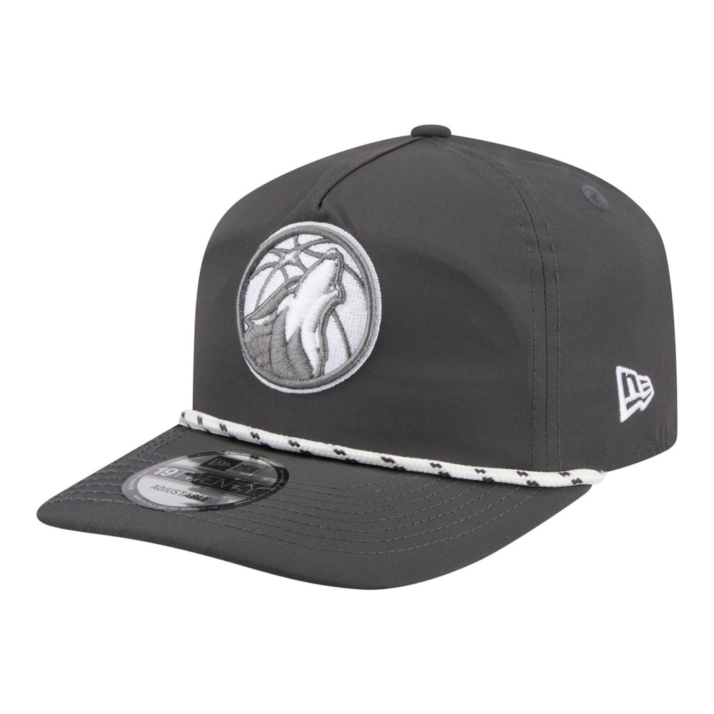 Minnesota Timberwolves Tonal Rope 19TWENTY Adjustable Hat - Graphite | New Era for sale