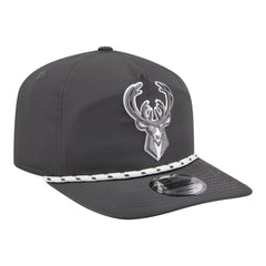 Milwaukee Bucks Tonal Rope 19TWENTY Adjustable Hat - Graphite | New Era on sale