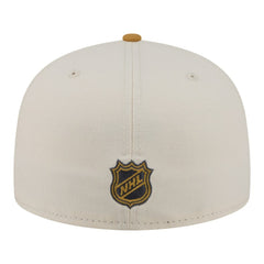 Pittsburgh Penguins New Era Colorpack Two-Tone 59FIFTY Fitted Hat Cream/Tan