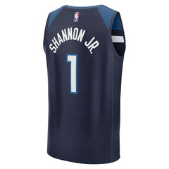 Terrence Shannon Jr. Minnesota Timberwolves Fast Break Replica Jersey - Navy - Icon Edition | Fanatics on sale