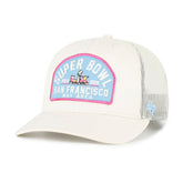 Super Bowl LX '47 Leland Adjustable Trucker Hat - Natural cheap