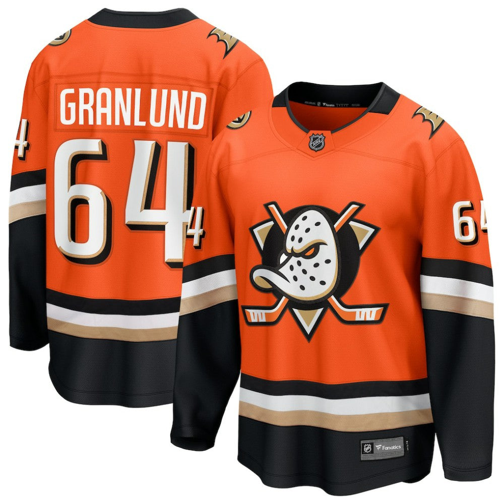 Mikael Granlund Anaheim Ducks Fanatics Home Breakaway Jersey Orange