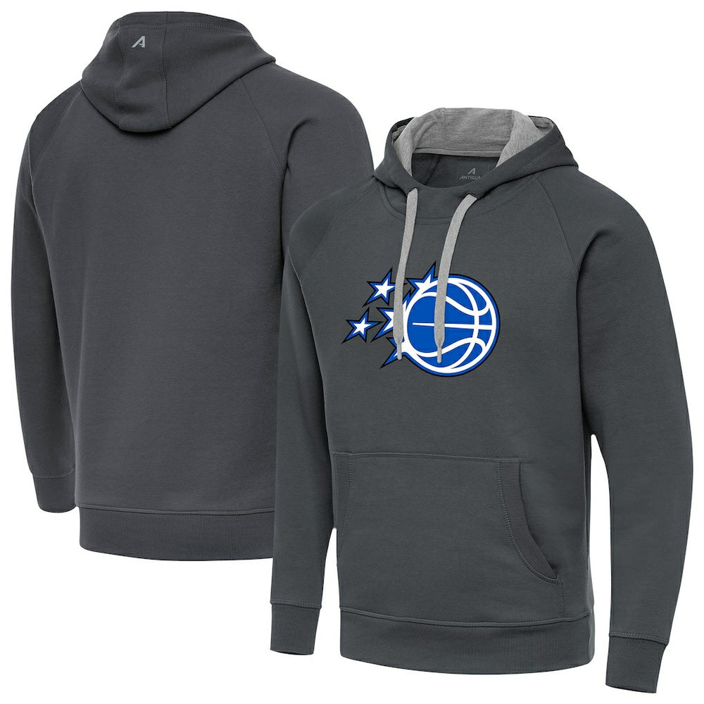 Orlando Magic Antigua New Logo Victory Pullover Hoodie - Charcoal outlet