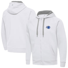 Orlando Magic Antigua New Logo Victory Full-Zip Hooded Sweatshirt - White cheap