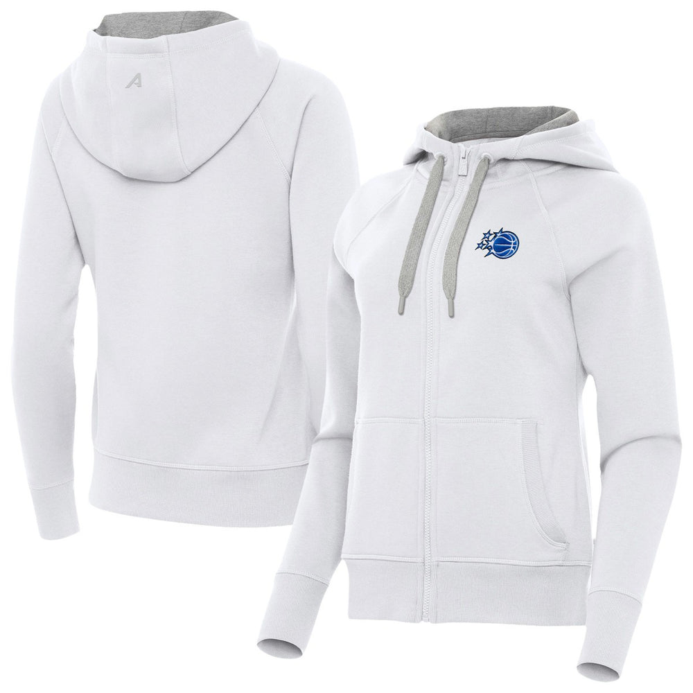 Orlando Magic Antigua Women's New Logo Victory Full-Zip Hooded Sweatshirt - White discount