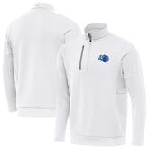 Orlando Magic Antigua New Logo Generation Quarter-Zip Pullover Top - White | New Era sale