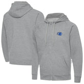 Orlando Magic Antigua New Logo Tall Victory Full-Zip Hooded Sweatshirt - Heather Gray online