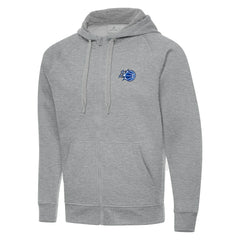Orlando Magic Antigua New Logo Tall Victory Full-Zip Hooded Sweatshirt - Heather Gray online