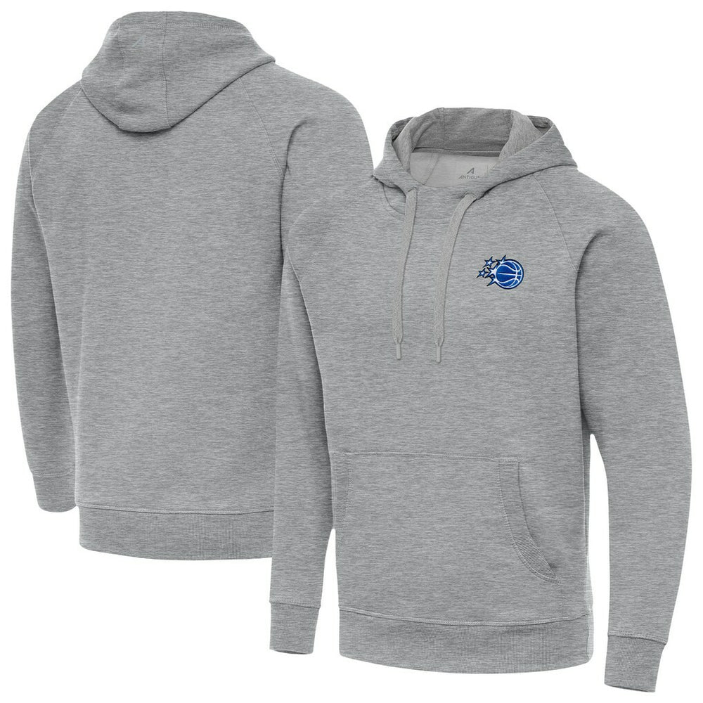 Orlando Magic Antigua New Logo Victory Pullover Hoodie - Heather Gray discount