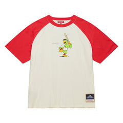 Pittsburgh Pirates Women's Boyfriend Raglan T-Shirt - Cream | Mitchell & Ness