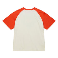 San Francisco Giants Women's Boyfriend Raglan T-Shirt - Cream | Mitchell & Ness