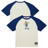 Milwaukee Brewers Women's Boyfriend Raglan T-Shirt - Cream | Mitchell & Ness