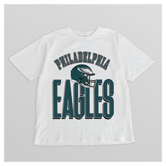 Philadelphia Eagles Gameday Couture Women's Oversized Classic Fierce Focus T-Shirt - White online