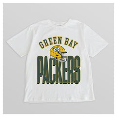 Green Bay Packers Gameday Couture Women's Oversized Classic Fierce Focus T-Shirt - White cheap