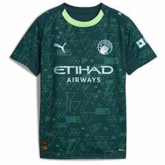 Manchester City x EA SPORTS FC Youth 2025/26 Fourth Jersey - Green | Puma on sale