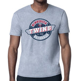 Minnesota Twins Starter Route 66 Team Logo T-Shirt - Gray