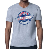Texas Rangers Starter Route 66 Team Logo T-Shirt - Heather Gray