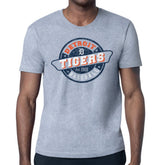 Detroit Tigers Starter Route 66 Team Logo T-Shirt - Heather Gray
