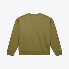 New York Yankees Women's Cooperstown Collection Fleece Sweatshirt - Olive | Mitchell & Ness