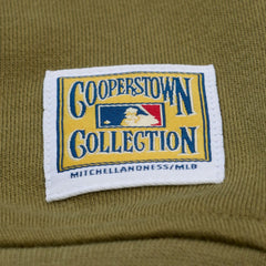 New York Yankees Women's Cooperstown Collection Fleece Sweatshirt - Olive | Mitchell & Ness