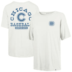 Chicago Cubs Women's Back Canyon Sadie T-Shirt - Natural | 47 brand