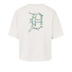 Detroit Tigers Women's Full Bloom Cropped T-Shirt - Natural | 47 brand