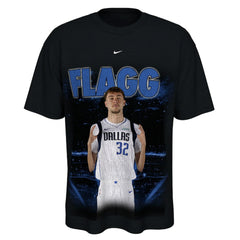 Cooper Flagg Dallas Mavericks Unisex New Faces x New Places T-Shirt sale - Black | Nike on sale