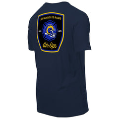 Los Angeles Rams x LAFD New Era Air Ops T-Shirt - Navy sale