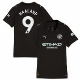 Erling Haaland Manchester City Women's 2025/26 Away Replica Player Jersey - Black | Puma on sale