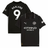 Erling Haaland Manchester City Youth 2025/26 Away Replica Player Jersey - Black | Puma discount