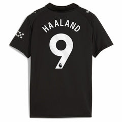 Erling Haaland Manchester City Youth 2025/26 Away Replica Player Jersey - Black | Puma discount