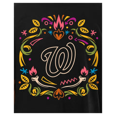 Washington Nationals Día de los Muertos T-Shirt - Black | New Era