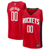 Houston Rockets Fast Break Custom Jersey - Icon Edition - Red | Fanatics sale
