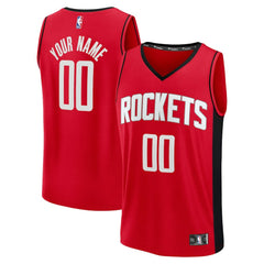 Houston Rockets Fast Break Custom Jersey - Icon Edition - Red | Fanatics sale