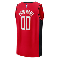 Houston Rockets Fast Break Custom Jersey - Icon Edition - Red | Fanatics sale